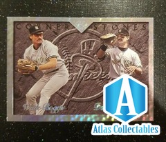 1995 Leaf Corner Stones Wade Boggs Don Mattingly #3